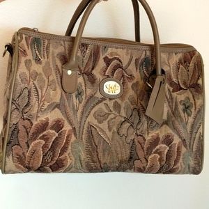 Vintage Diane Von Furstenberg Carpet Bag